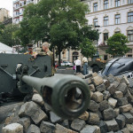 Pesti srácok elnevezéssel emlékpark nyílt az 1956-os forradalom és szabadságharc 60. évfordulója alkalmából pénteken Budapest VIII. kerületében, a Horváth Mihály téren. Fotó: Horváth Péter Gyula